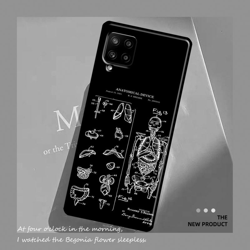 Medizinische Menschliche Organe Gehirn Hülle Für Samsung Galaxy A54 A34 A53 A13 A32 A52 A14 A51 A71 A23 A33 A73 A12 A22 A21S Coque