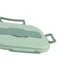 4-Compartment Stainless Steel Lunch Box Includes Soup Bowl Insulated Lunch Box  Family Use