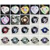 Rose Pins Display Base Bow Love Heart Badge Frame Pendant  55-75mm Badge Display