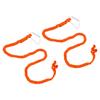2pcs Kayak Paddle Leash Stretchable Strap Lanyard Rope for Kayaking Boating Canoeing Fishing Pole Rod 3‑6 Feet