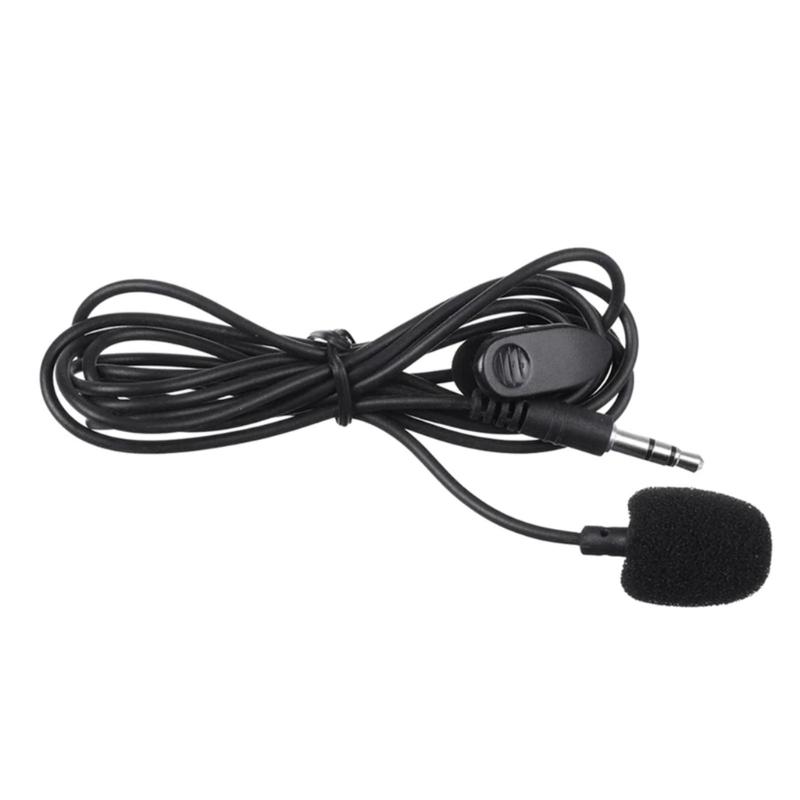 Car Radio Bluetooth-compatible Auxiliary Cable Microphone Plastic Adapter Cable Wireless Music Transmitter Cable Plastic