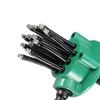 360-Graden Dekking Tuinsproeier, Verstelbare Flexibele Spuitkoppen, Automatisch Roterende Grassproeier, Tuinslang Sproeier met Steekvoet voor Gazon
