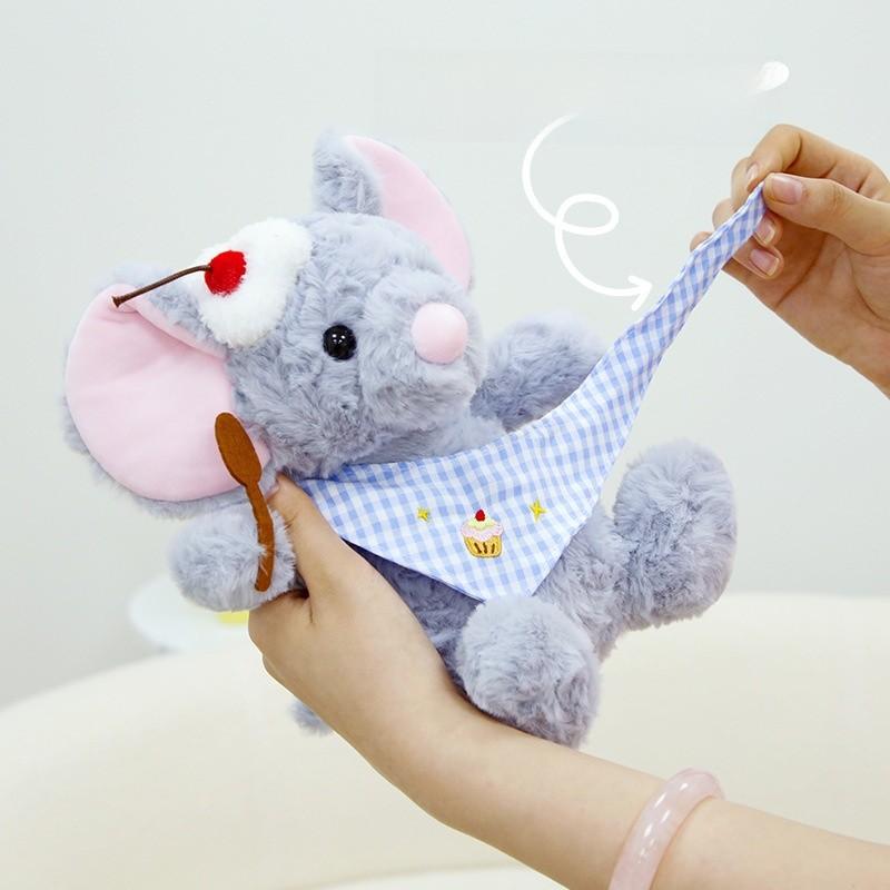 Chef Mouse Plush Toy Cartoon Animal Doll Children Room Decoration Festival Gift