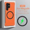 Frameless Magnetic Case For Samsung Galaxy S26 Ultra S25 S24 S23 S22 S21 FE Plus Ultra S21FE Wireless Charging Hard Back Cover
