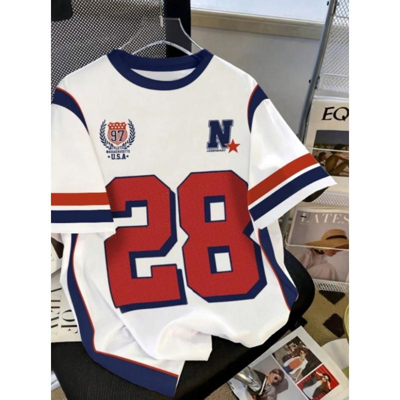 NUOVO IN Stile Americano 79 LOS ANGELES T-Shirt Uomo Manica Corta Girocollo Maglietta Sportiva Vintage T-shirt da Basket Abbigliamento Uomo