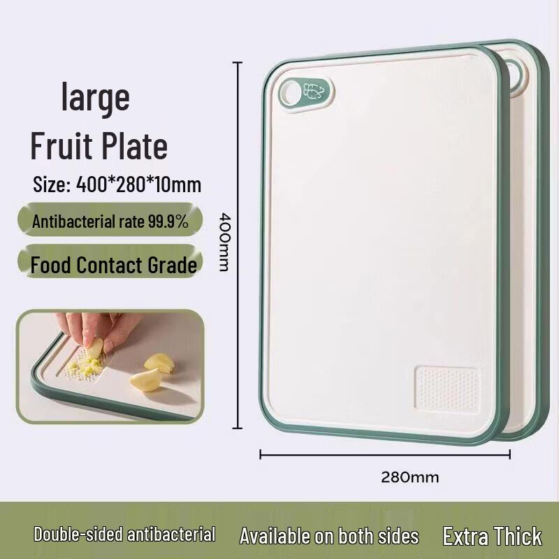 Qiwei 304 Stainless Steel Antibacterial Cutting Board