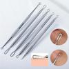 Stainless Steel Blackhead Pore Acne Remover Tool Kit,Professional Facial Cleansing Care Set With Storage Box,Blackhead Extractor