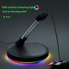 RGB Gaming Mouse Cable Holder Anti-Slip Feet Mouse Cord Management with Type-C Cable Mouse Bungee Anti-winding for PC Gaming