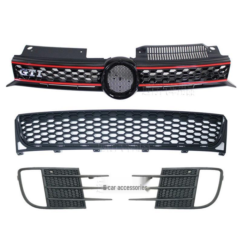 Volkswagen Golf 6 GTI Front Grille Fog Light Frame Honeycomb Air Intake Cover