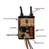 High-Quality Embedded Double Burner Gas Stove Hob with 1.5V Electronic Igniter