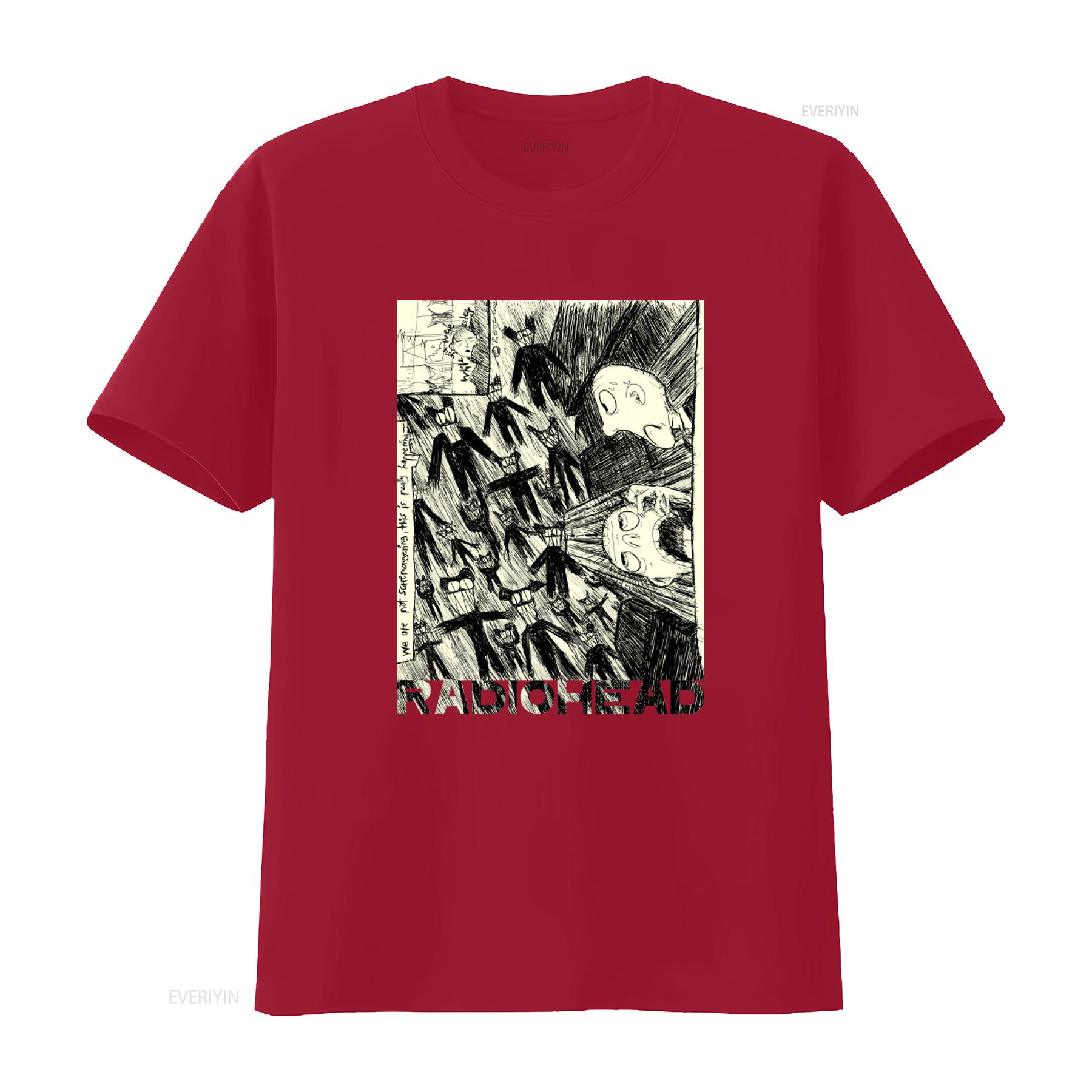 

Radiohead T Shirt The Bends Album Vintage Band 90S Punk Rock Print Streetwear vintage Washed Soft Slightly Stretched Stylish S