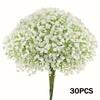 30Pcs DIY Floral Artificial Baby Breath Flowers Artificial Flowers Bouquets  Bride Engagement