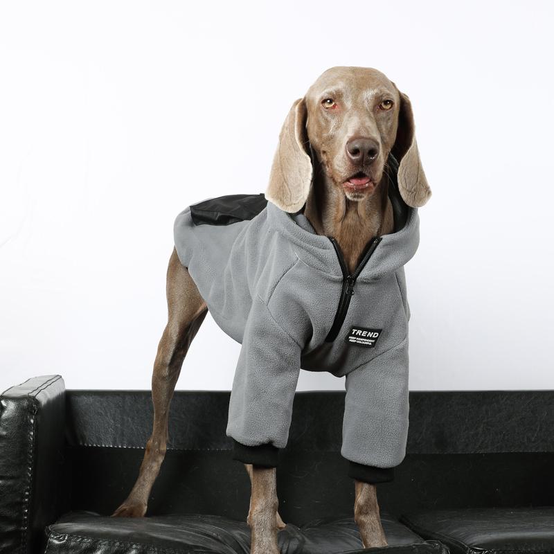Großes Hunde Kostüm Winter Hund Hoodie Mantel Labrador Golden Retriever Border Collie Samojede Husky Schnauzer Haustier Kleidung