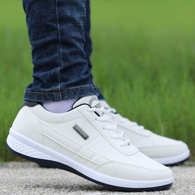 Herrenschuhe Business Casual Schuhe für Männer Pu Lederschuhe Sneakers Man Fashion Loafers Walking Schuhe Zapatos De Hombre