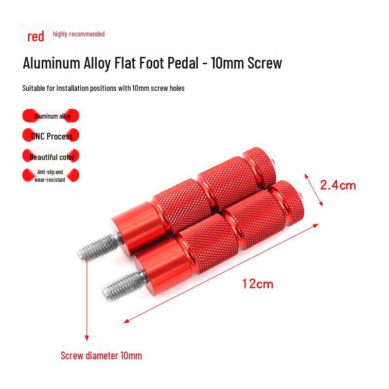 Diama New Standard Electric Bicycle Pedals & Footrests for Battery Car Modification