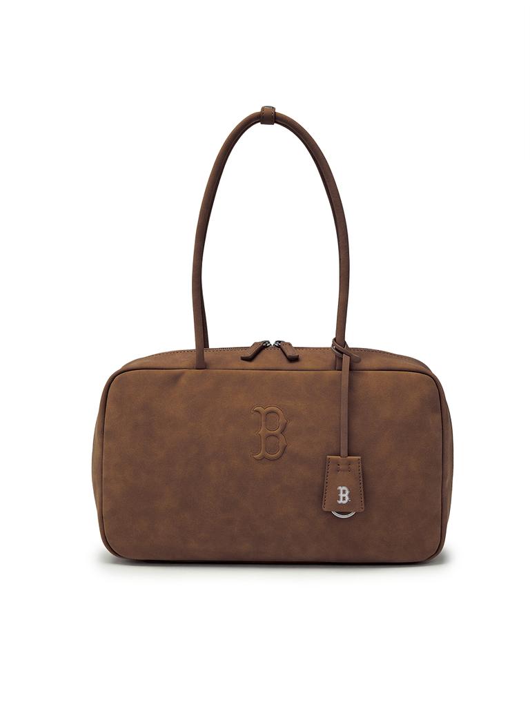 Mlb Basic Palette Square Tote Bag Bos (Brown)