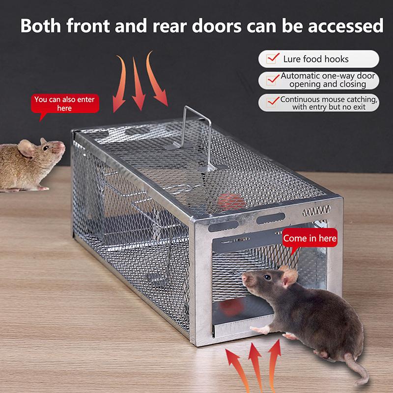 Flerfångad gnagare Musfälla Råttfälla Bur Skadedjursbekämpning Alla möss och råttor får plats i möss Gnagarfångare Råttfälla Bur