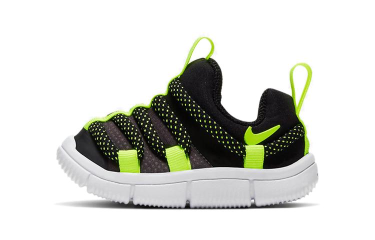 Nike Novice Lightweight Low top Toddler Shoes Black Yellow Infant And Toddler AQ9662-005 21