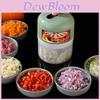 Food Processor Mini Electric Garlic Crusher With Usb Rechargeable For Home Kitchen Use