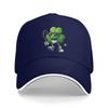Tennis Player St Patricks Day Shamrock Clover Irish Prid Casual Baseball Cap Spring Trucker Hat Breathable Outdoor Hip Hop Hats
