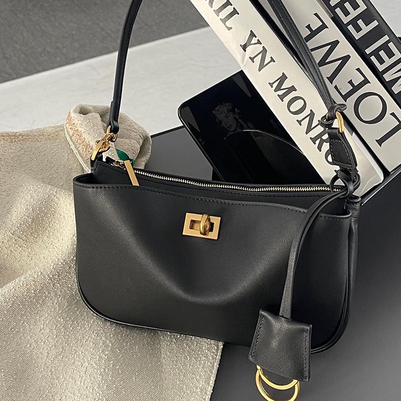 Весна новая однолямочная сумка под мышку высококачественная женская сумка нишевая ++ сумка-мессенджер из натуральной телячьей кожи первого слоя