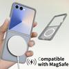 Samsung Z Fold 7/Flip 7 Magnetic Semi-Transparent Frosted Protective Case