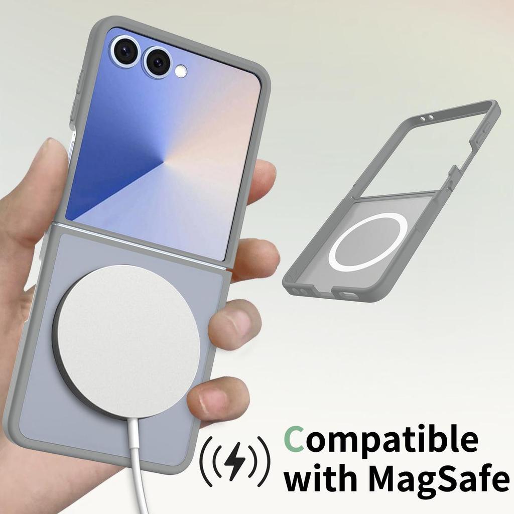 Samsung Z Fold 7/Flip 7 Magnetic Semi-Transparent Frosted Protective Case
