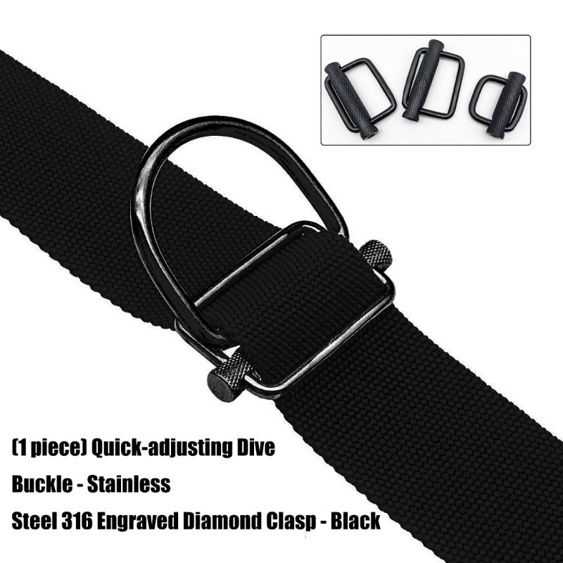 316 Edelstahl Schnellverschluss Rollen Rändel Tauch Schnallen Für Sichere Unterwasser Ausrüstungseinstellung