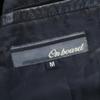 ON BOARD Sheep Leather Leather Jacket M Black High Neck Men's Used