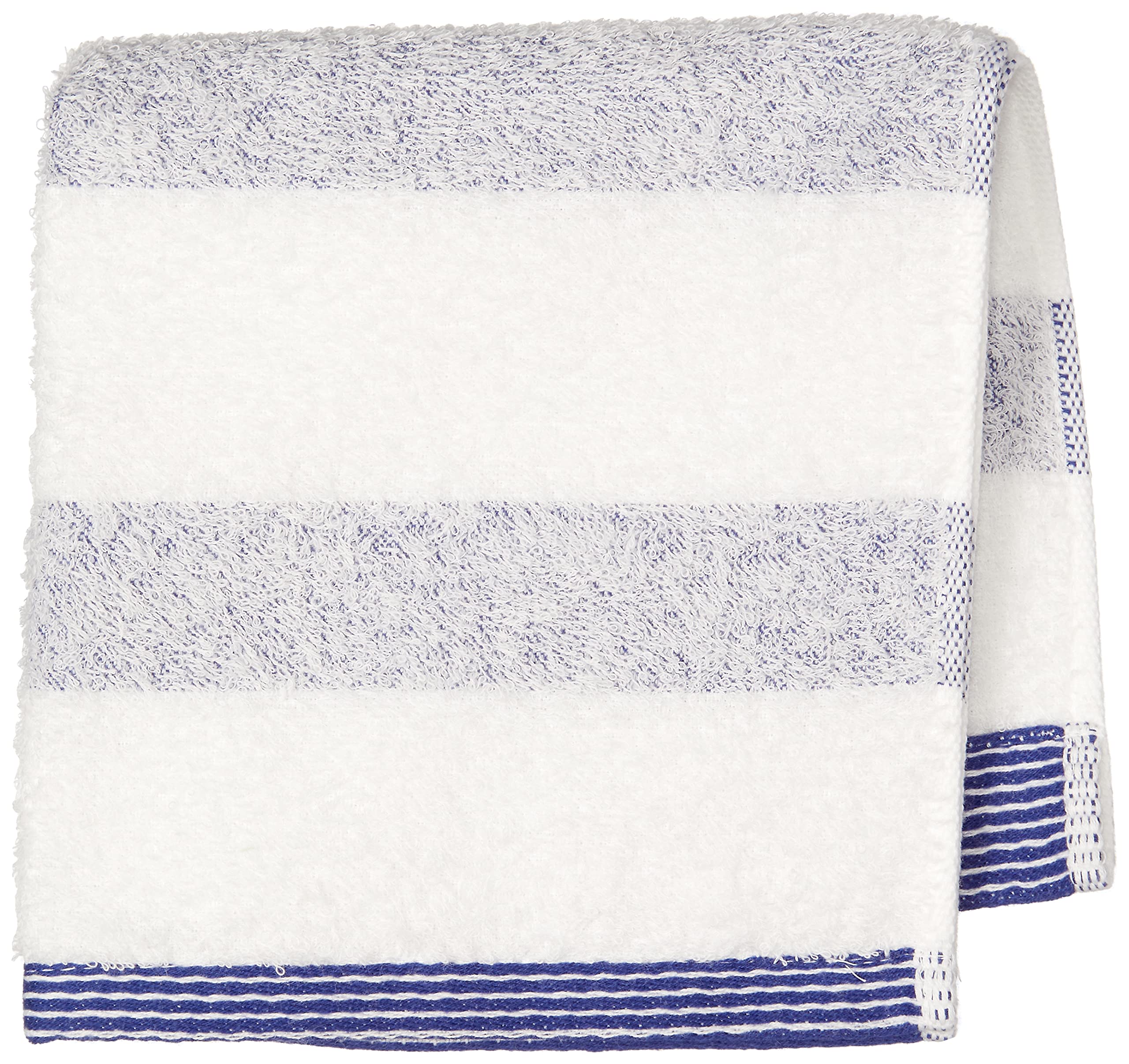 Hayashi Hand 34 x 35 Imabari Famille Made in Japan Towel, approx. cm, Towel, Border, WI207001, Blue, синий