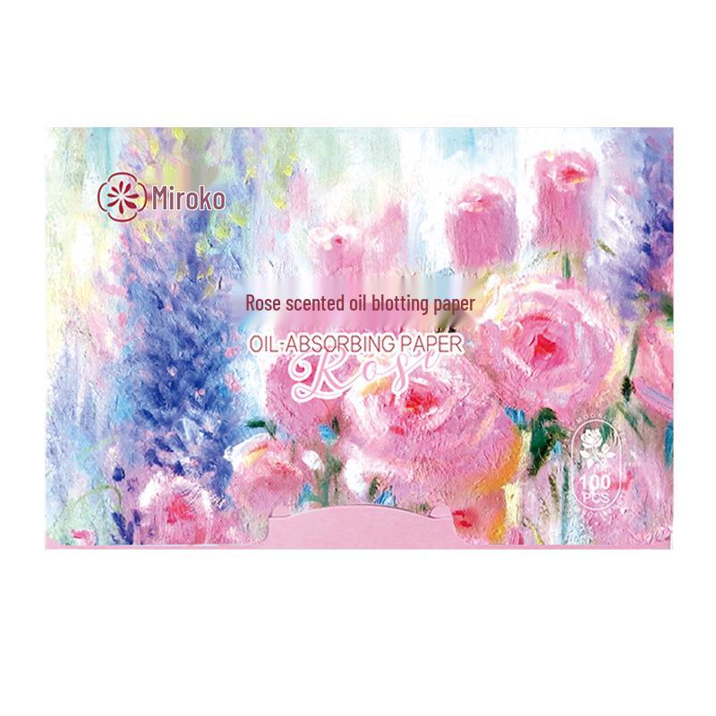 

Портативные матирующие салфетки для лица Miruokou без отдушки - 100 штук