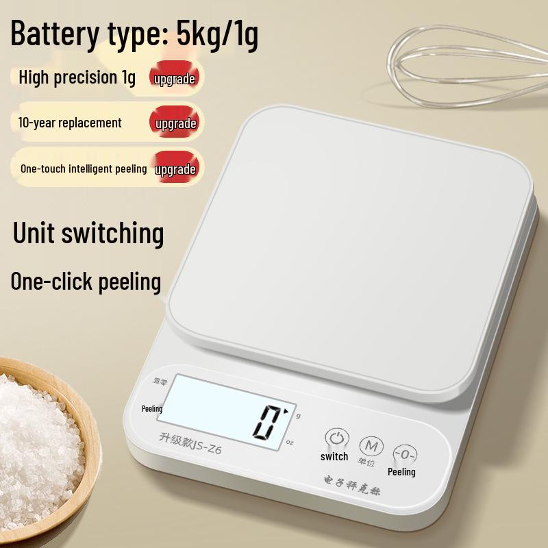 Compact High-Precision Kitchen Scale for Household & Commercial Use