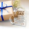 A Gift from Daughter to Dad, Father's Day Birthday Christmas Thank You Present, Unique Creative Fathers' Appreciation Idea, My Greatest Daddy Acrylic