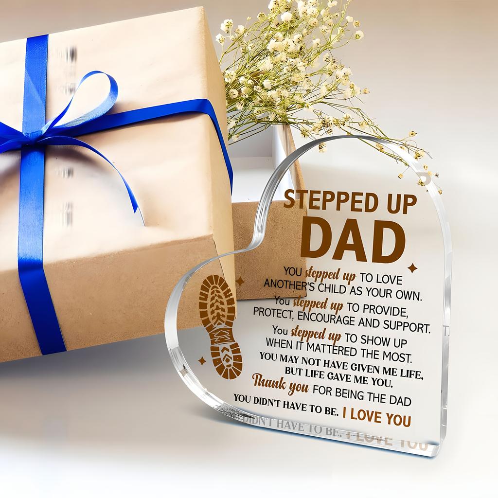A Gift from Daughter to Dad, Father's Day Birthday Christmas Thank You Present, Unique Creative Fathers' Appreciation Idea, My Greatest Daddy Acrylic