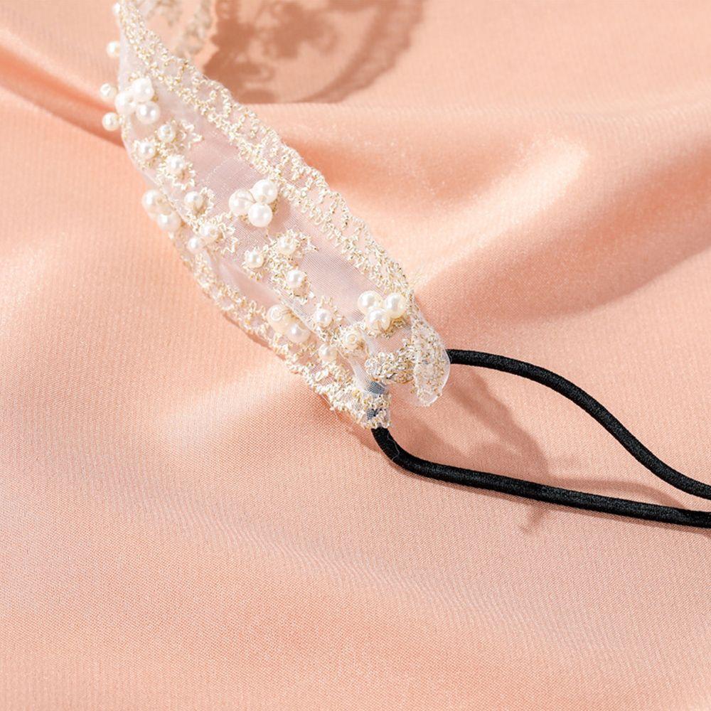 Travel Wedding Photography Fixed Hair Hair Accessories Ladies Hair Band Lace Headband Net Yarn