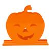 2pcs Cute Pumpkin Napkin Holder Durable Iron Paper Napkin Holder Hollow Decorative Tissue Dispenser for Hotel Restaurant