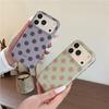 Polyamine Polka Dot iPhone 17 Pro Max Protective Case - Drop-proof, Stylish, and Compatible with 16/17 Pro Models.