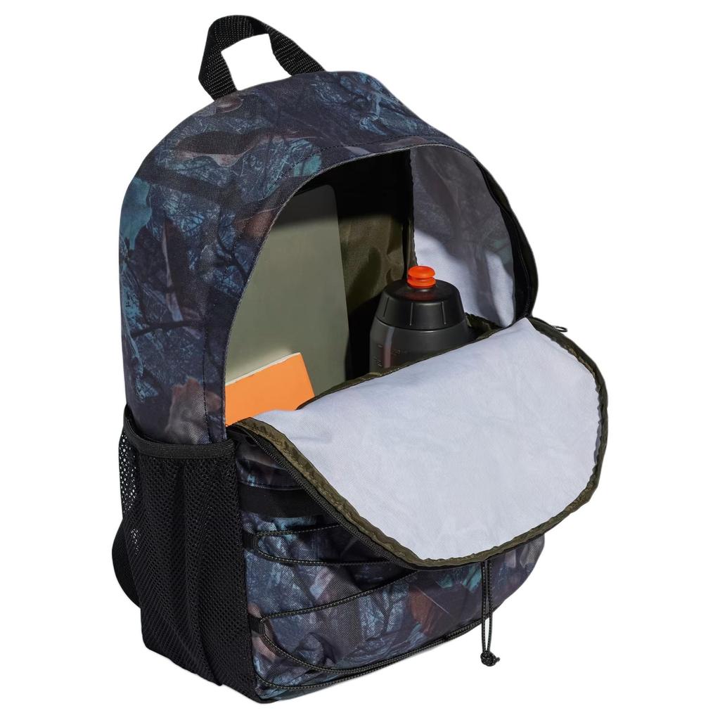 Adidas Originals 18.72L Forest Style Camouflage Print Polyester Backpack Unisex Backpack Multicolor JX3221