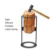 Firewood Splitter Portable Iron Splitting Wedge for Log Wood Labor Saving Portable Wood Splitting Tool for Home Farms