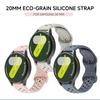 18mm 20mm 22mm Armband für Samsung Galaxy Watch 7 6 5 4 40mm 44mm 6Classic Silikonarmband für Huawei Watch GT5 4Pro 3 46mm Band