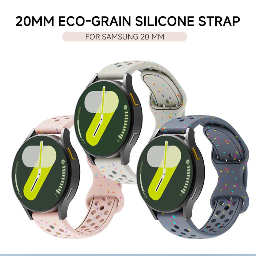 18mm 20mm 22mm Armband für Samsung Galaxy Watch 7 6 5 4 40mm 44mm 6Classic Silikonarmband für Huawei Watch GT5 4Pro 3 46mm Band