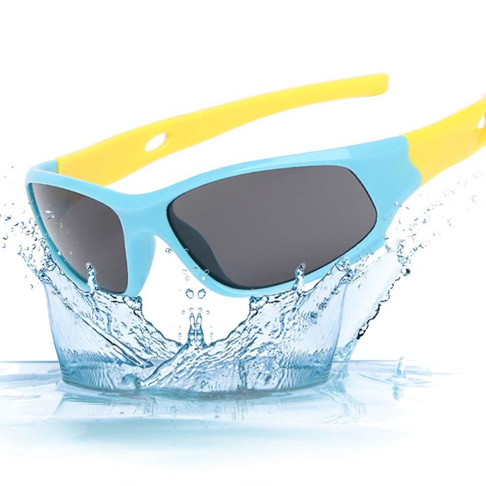 Adorable Super Light Summer Beach  Colorful Children Sunglasses Outdoor Eyewear Sports Goggle  Sunglasses