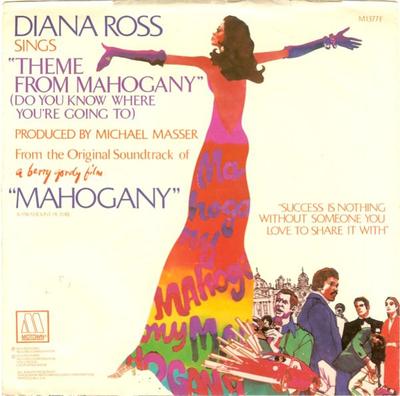 7inch Record DIANA ROSS - Theme From Mahogany (Do You Know Wh M1377F MOTOWN 1975 Canada Soul/Funk Used