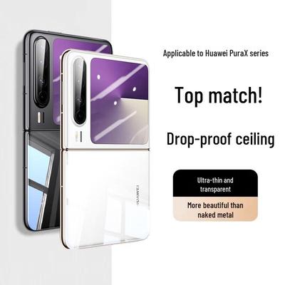 Huawei Pura X Ultra-dünne transparente Hartschalenhülle