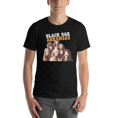 Schwarze Eiche Arkansas Grafik T-Shirt Unisex 100% Baumwolle T-Shirt Herren T-Shirts Oberteil