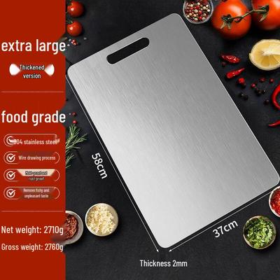 ZhiShi Extra Large 304 Stainless Steel Cutting Board