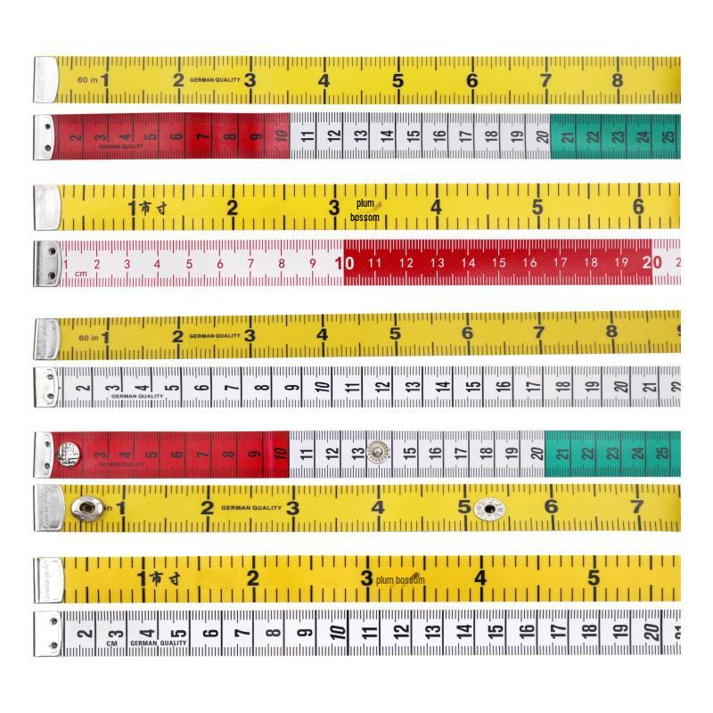 PVC Fiberglass Soft Tape Measure - 1.5m, 2m, 3m Tailor's Measuring Tape