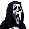 Masque de Faucheuse Squelette d'Horreur pour Halloween, Masque Fantôme Scream du Jeu de Mystère Meurtrier Dead by Daylight, Masque Fantôme Croc de Loup