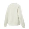 Li Ning Womens Fitness Series Round Neck Pullover Letter Long Sleeve Sweatshirt Women Sweatshirt Silver-Birch-Gray AWDV068-5