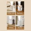 Fresh Portable Leather Humidifier 1.8L Three Spray Night Light Purifier Essential Oil Diffuser Home Office